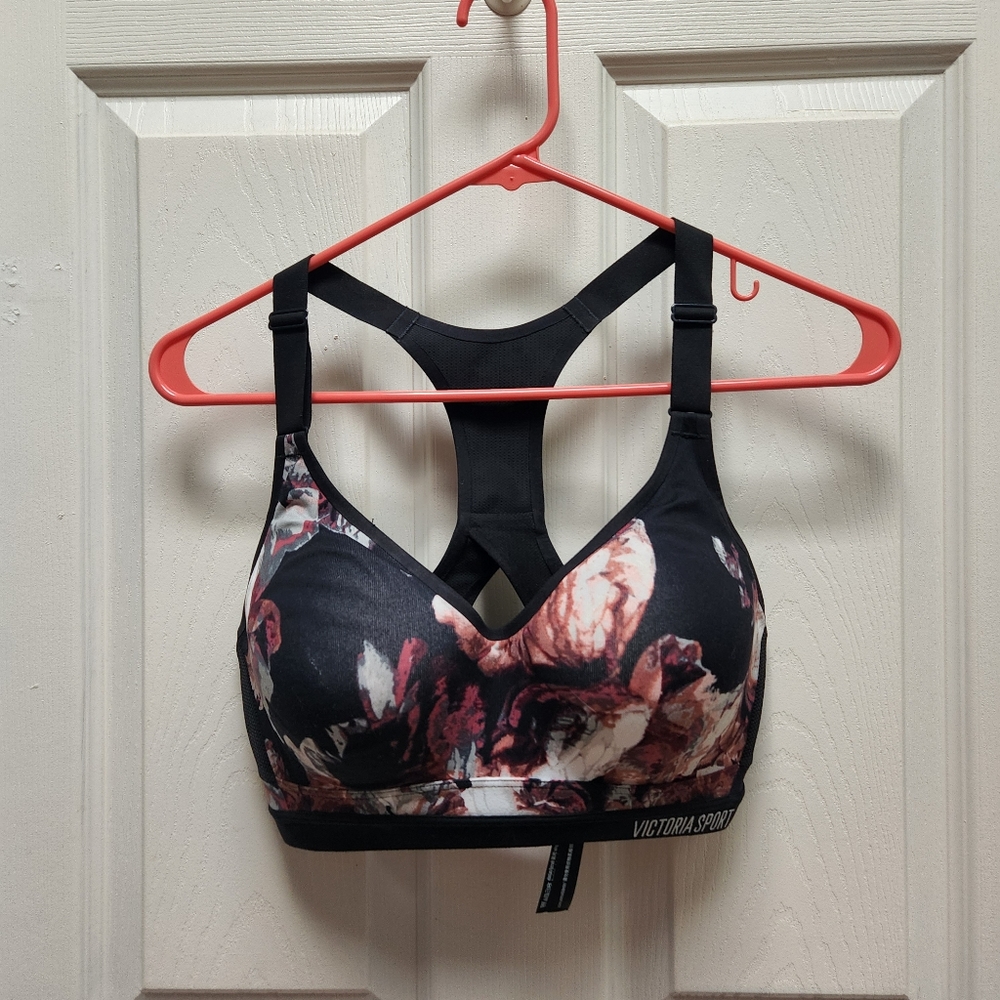 Victoria's Secret Moody Floral Sports Bra